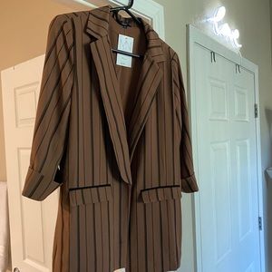 Striped blazer
